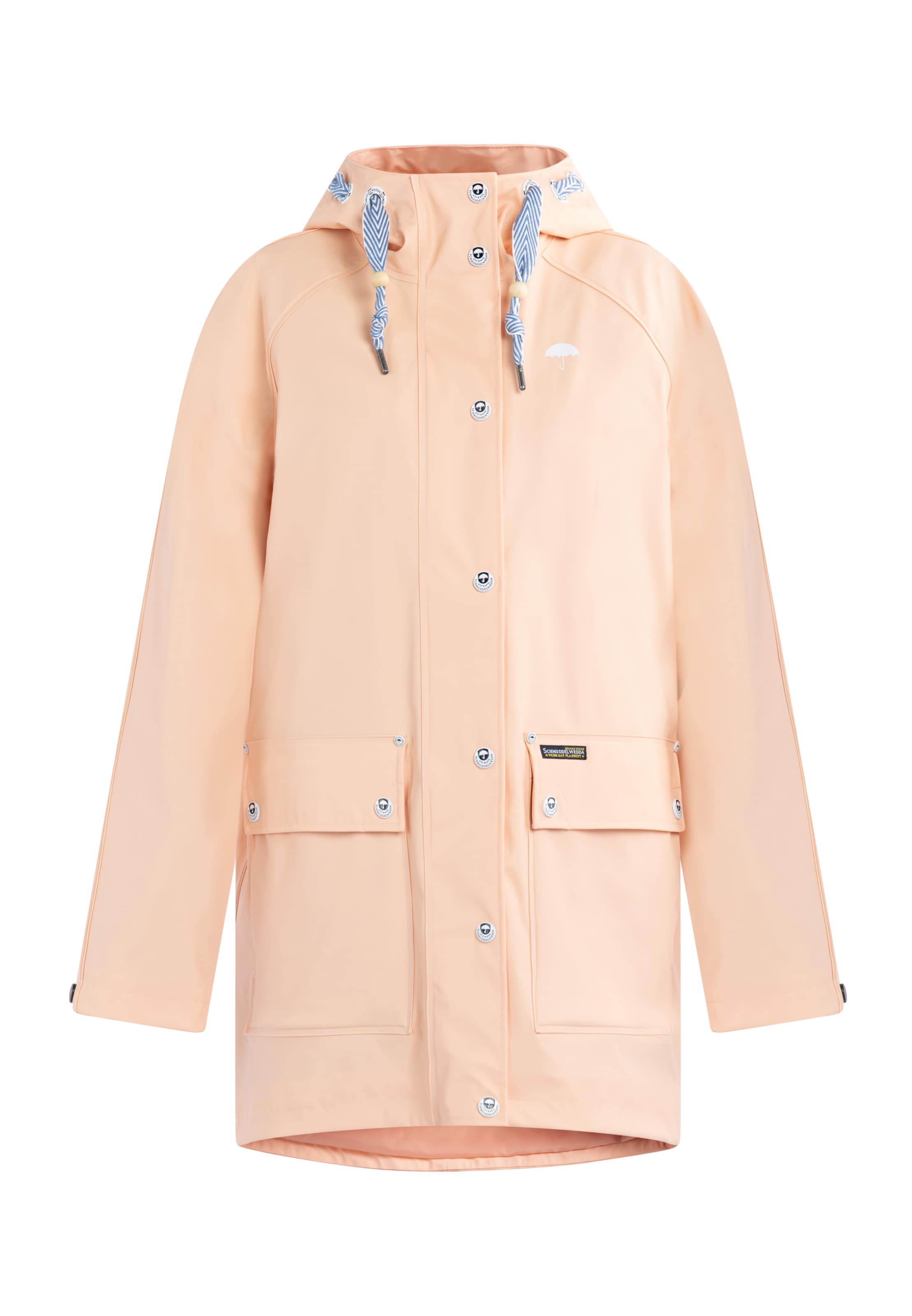 Schmuddelwedda Funkcionális kabátok - narancs: elől