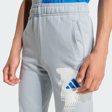 ADIDAS PERFORMANCE Tapered Sportbroek 'Jude Bellingham' in Grijs