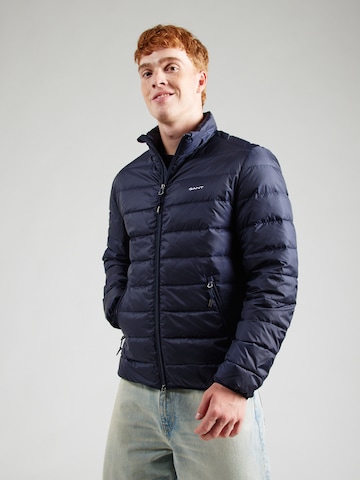 GANT Tussenjas in Blauw: voorkant
