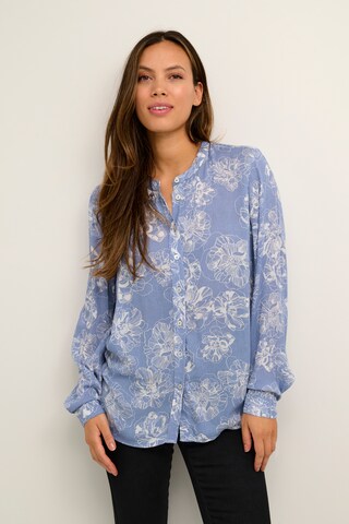 Kaffe Blouse 'Jaden' in Blauw: voorkant