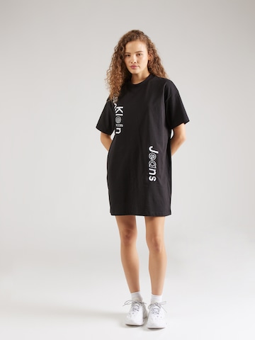 Calvin Klein Jeans Dress in Black: front