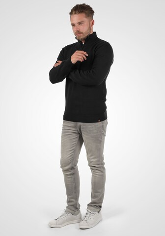 INDICODE JEANS Sweater 'Richard' in Black