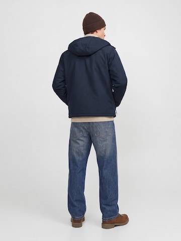 JACK & JONES Prehodna jakna 'JJEPETER' | modra barva