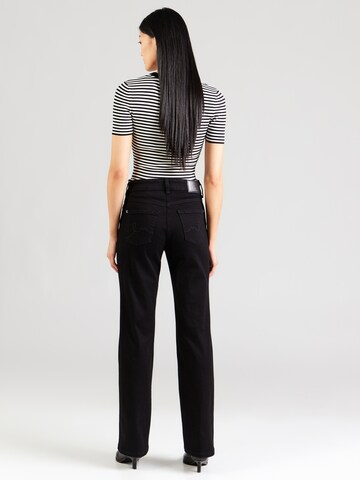 MAC Bootcut Jeans in Schwarz