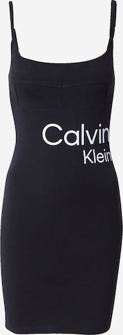 Calvin Klein Jeans Nyári ruhák - fekete: elől