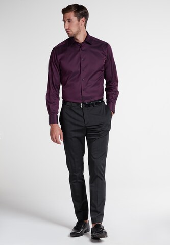 ETERNA Regular fit Business Shirt 'Modern Fit' in Purple: front