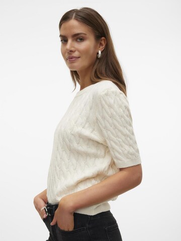 Pull-over 'LORELLA' VERO MODA en blanc