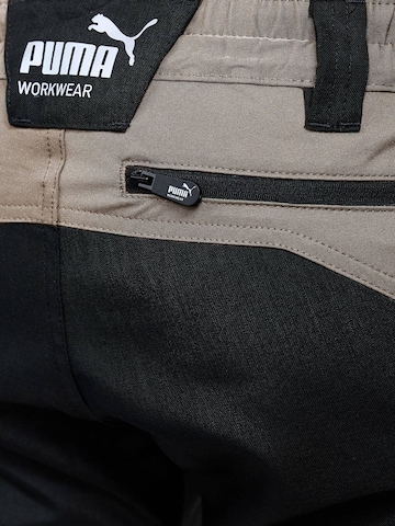 PUMA Workwear Regular Outdoor Pants 'ProOne' in Brown