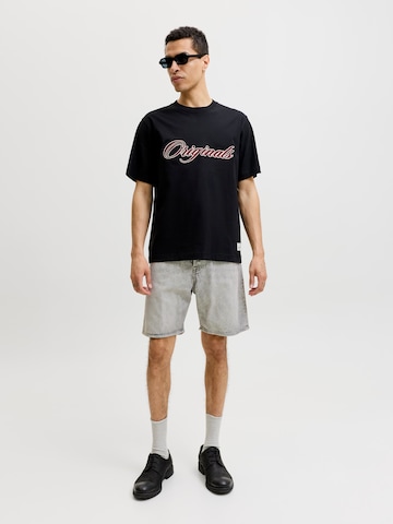 JACK & JONES Voľný strih Džínsy 'JJITony JJOriginal' - Sivá