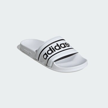 ADIDAS ORIGINALS Чехли за плаж/баня 'Adilette' в бяло