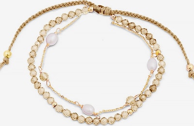 Luxenter Náramek 'Athat' ve velikosti 16 cm - champagne, Produkt