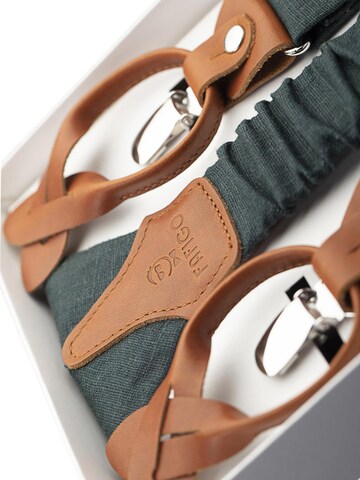 FAFIGO Suspenders 'Zio Elio' in Green