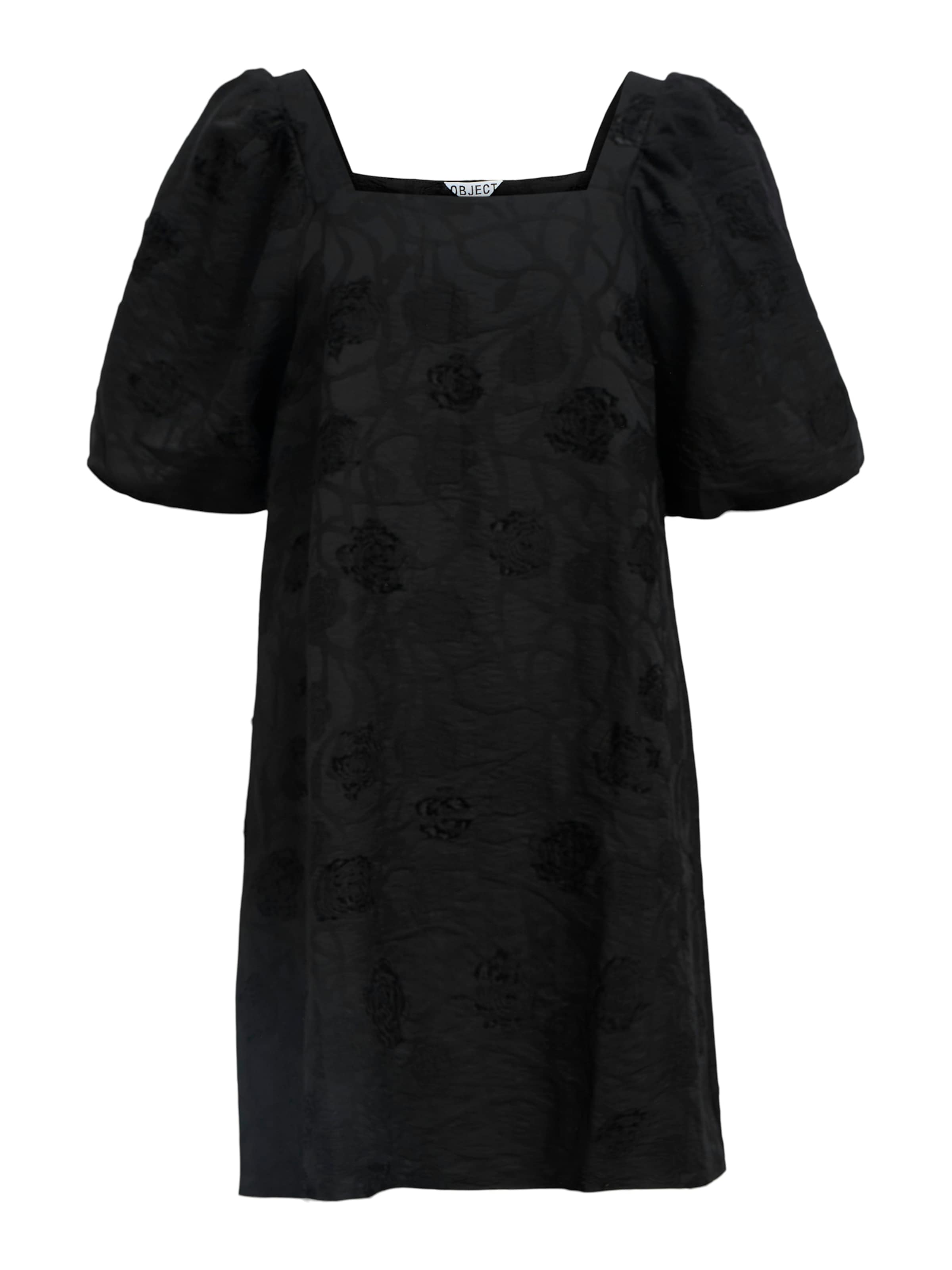 OBJECT Jurk 'Gigi' in Zwart: voorkant