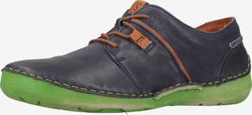 JOSEF SEIBEL Lace-Up Shoes 'Fergey 91' in Blue: front