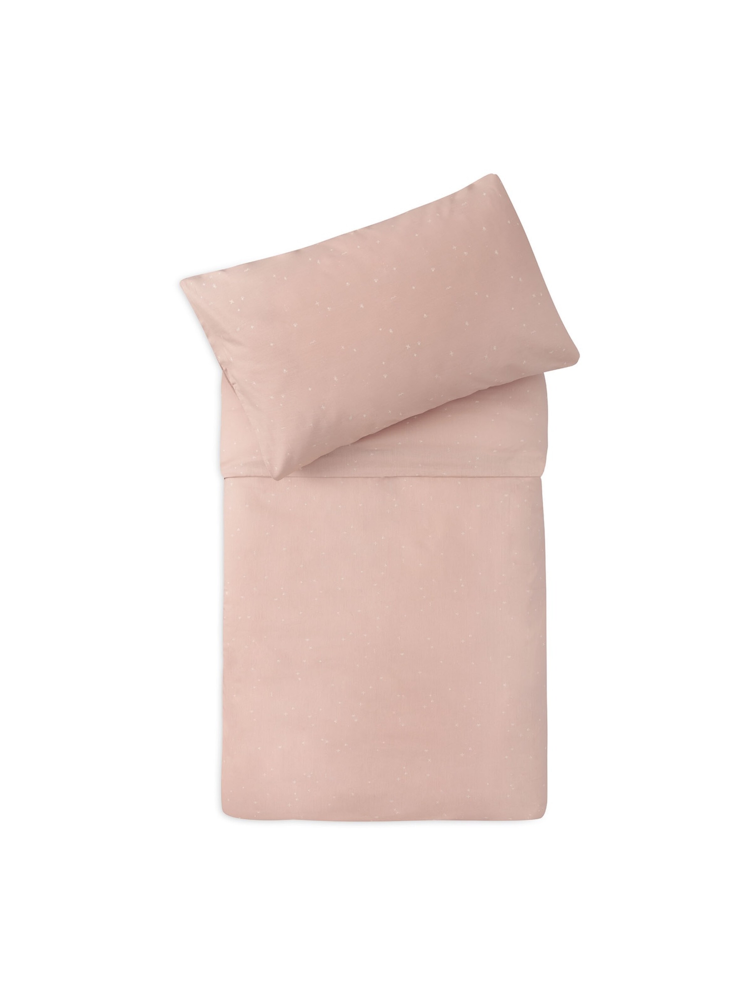 Draps 'Twinkling' Jollein en rose : devant