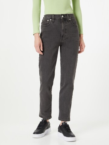 Madewell regular Τζιν σε μαύρο: μπροστά