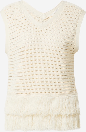 SECOND FEMALE Пуловер 'Mantova' в бял памук, Преглед на продукта