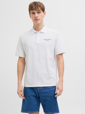 T-Shirt JJ Rebel en blanc : devant