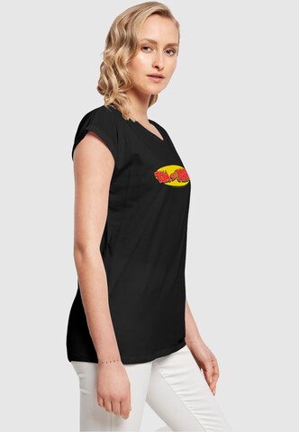 ABSOLUTE CULT Shirt 'Tom and Jerry - Inline' in Black