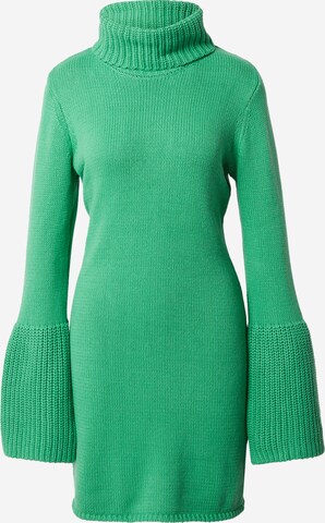 Lindex فستان مُحاك 'Vendela' بلون أخضر: الأمام