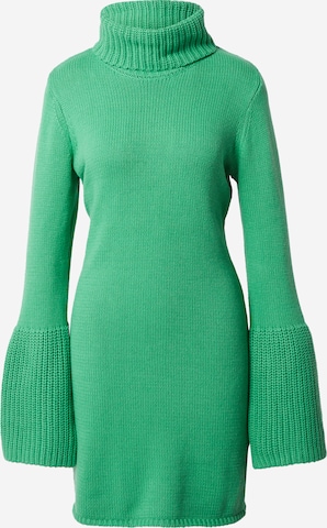 Lindex Pletené šaty 'Vendela' - Zelená: predná strana