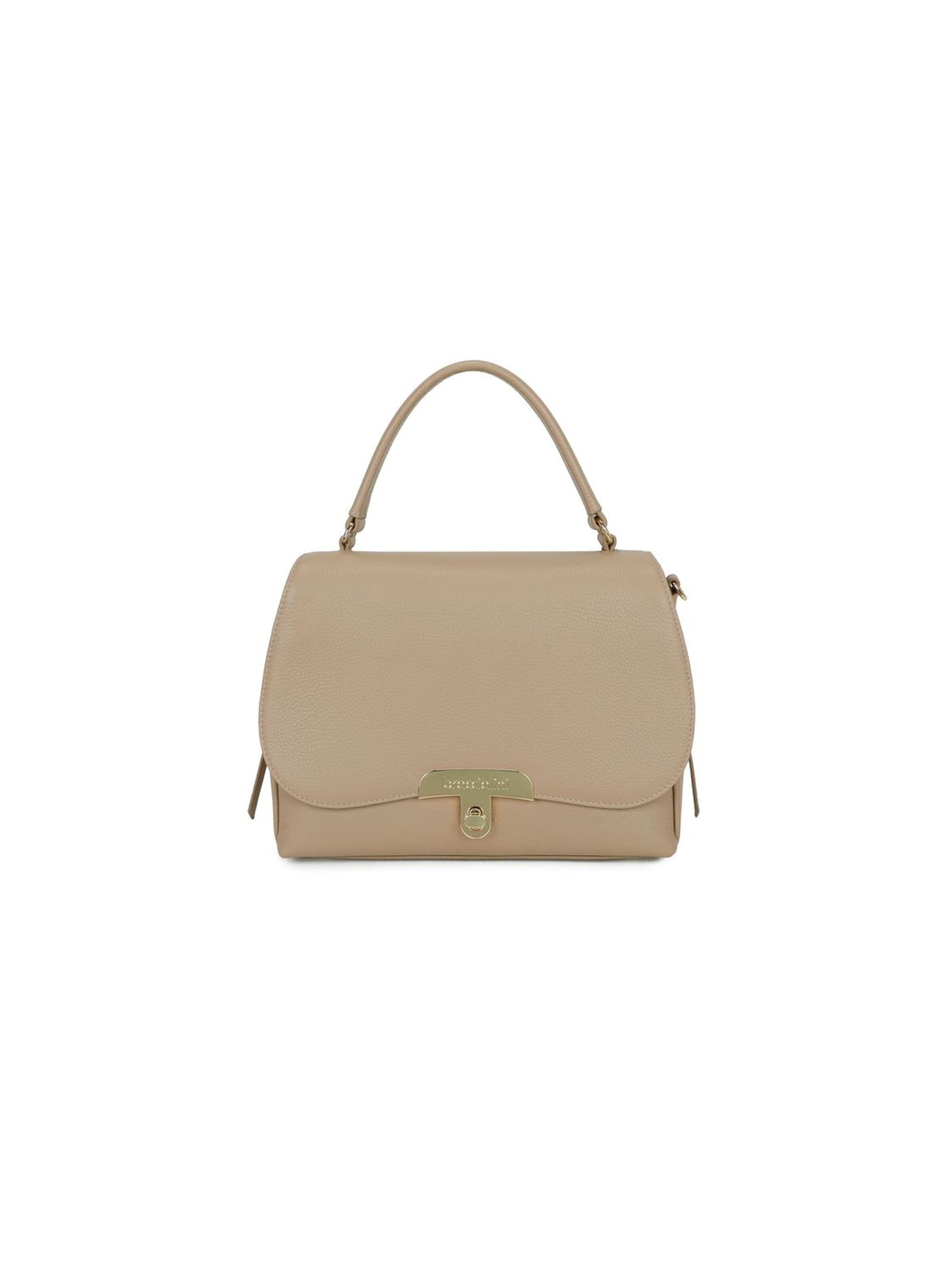 Borsa a mano 'Michelle' di Braccialini in beige: frontale