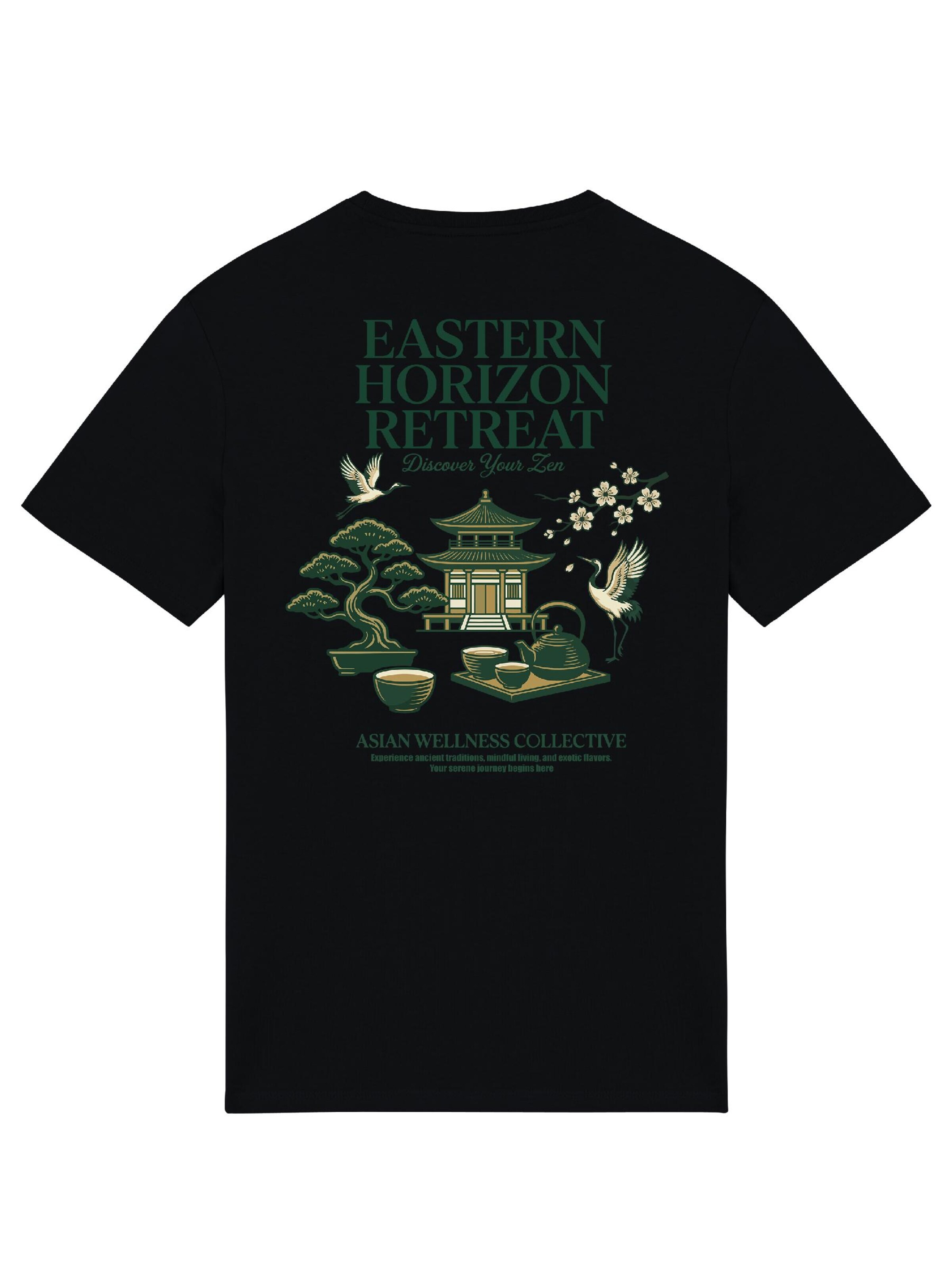 RoamLikeSummer Shirt 'Eastern Horizon' in Black