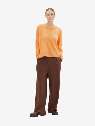 TOM TAILOR Pullover in Orange