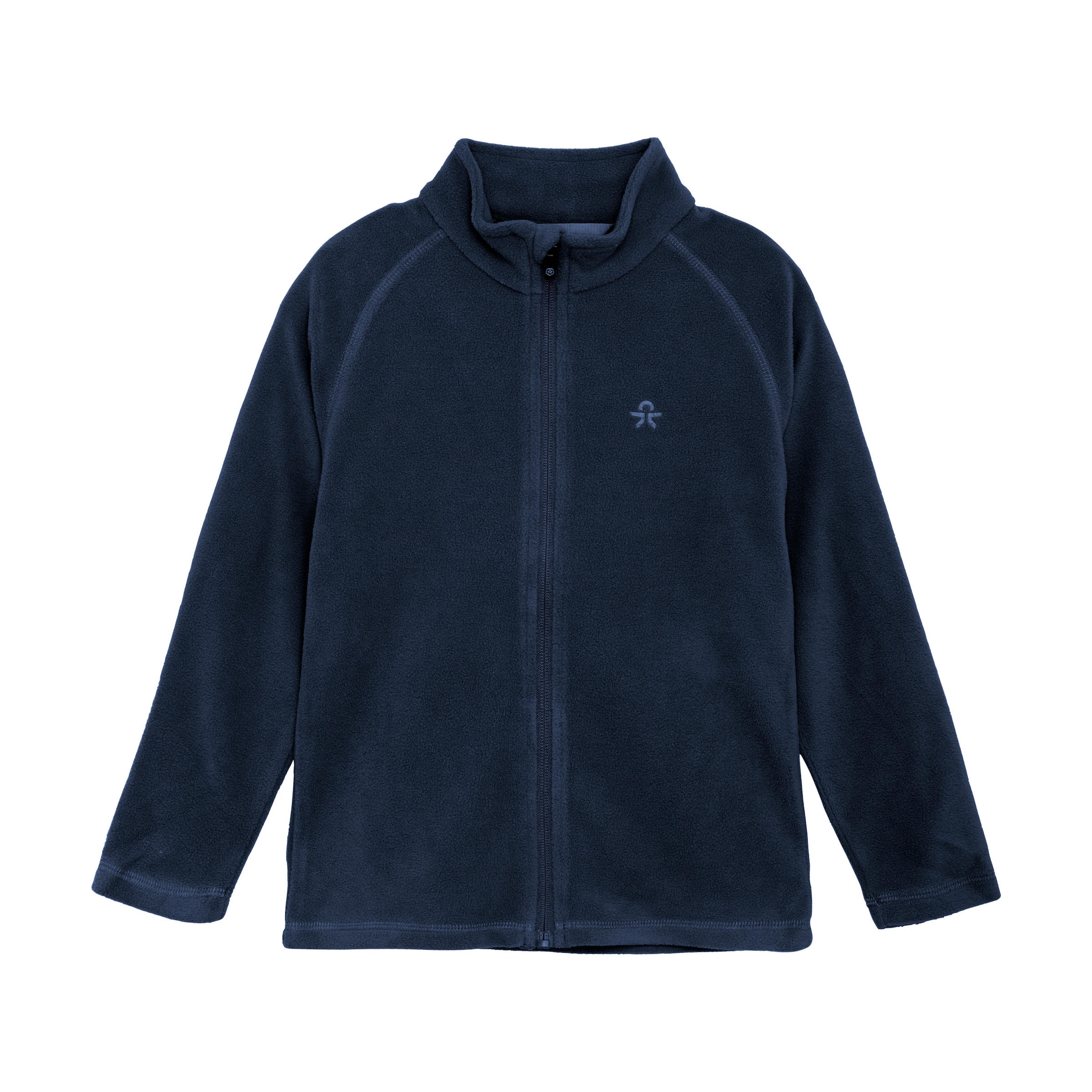 Veste en polaire COLOR KIDS en bleu : devant