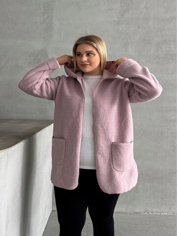 Stil Diva Fleece jacket in Pink