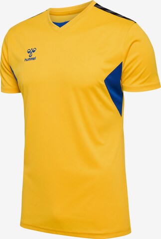T-Shirt fonctionnel Hummel en jaune