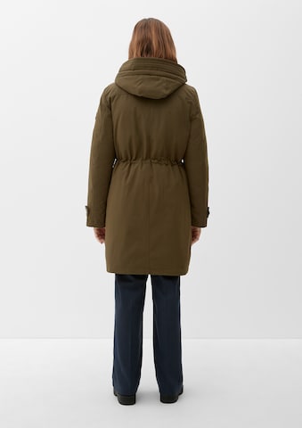 Parka d’hiver s.Oliver en vert