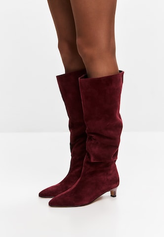 CESARE GASPARI Boot in Red
