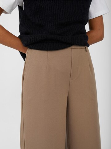 OBJECT Wide Leg Hose 'Lisa' in Braun