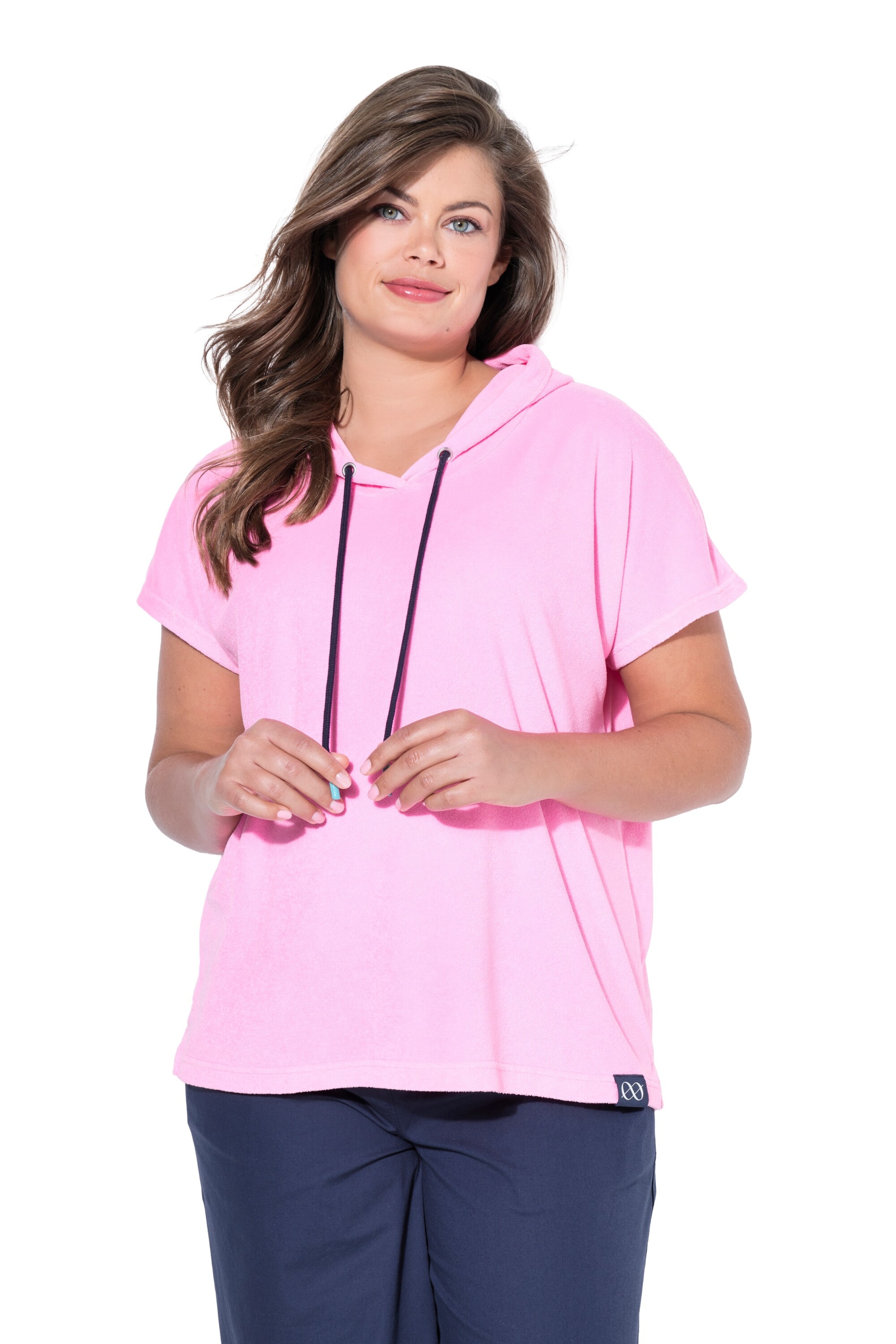 LAURASØN Sweatshirt in Roze: voorkant