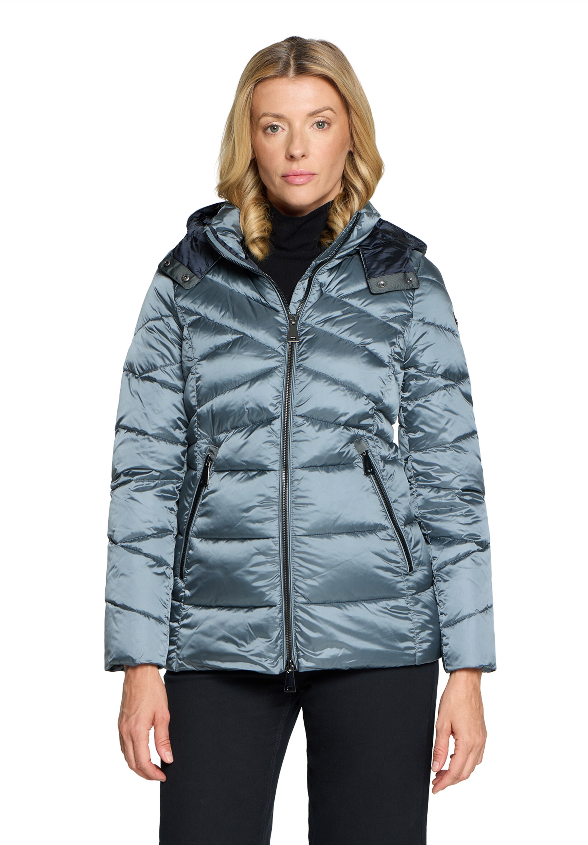 GIL BRET Winter Jacket in Blue: front