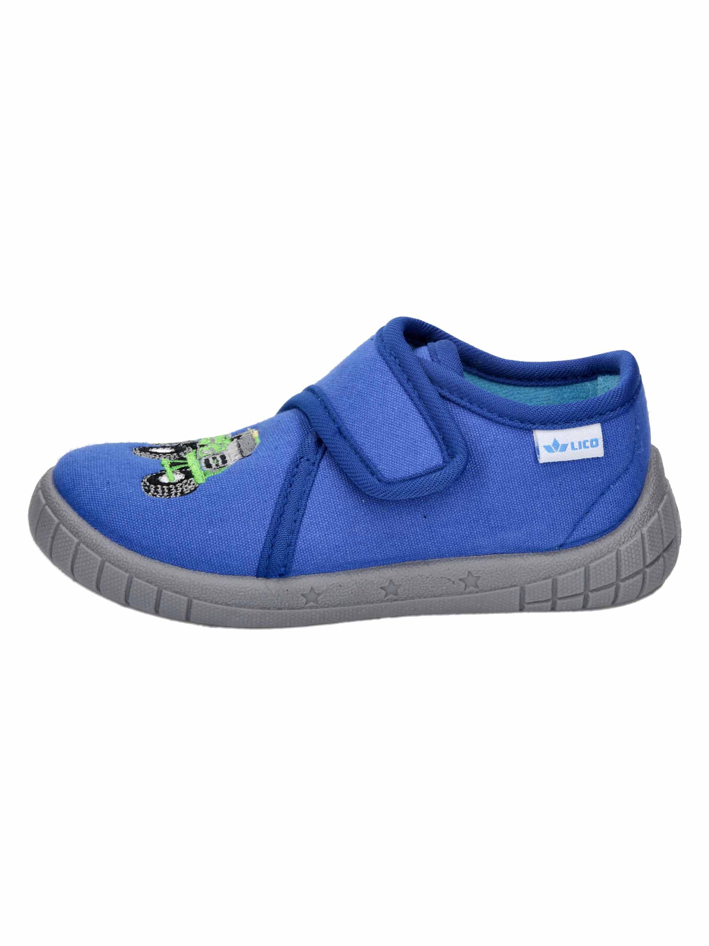 LICO Hausschuh 'Cookie Boy' in Blau