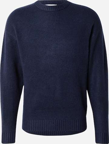 mėlyna JACK & JONES Megztinis 'JJESOHO OLLIE': priekis