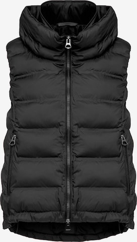 MANISA Between-season jacket 'Weste' in Black: front