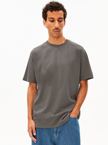 ARMEDANGELS Shirt 'Iconic' in Grey: front