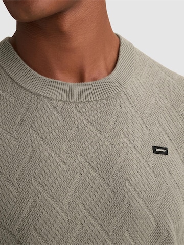 Pullover 'Pullover with crewneck and allover texture' di VANGUARD in verde