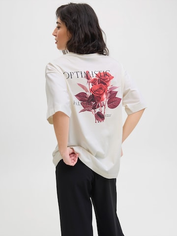 T-shirt 'JXSANDRA' JJXX en blanc : devant