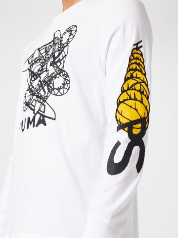 PUMA Functioneel shirt '4th Quarter' in Wit