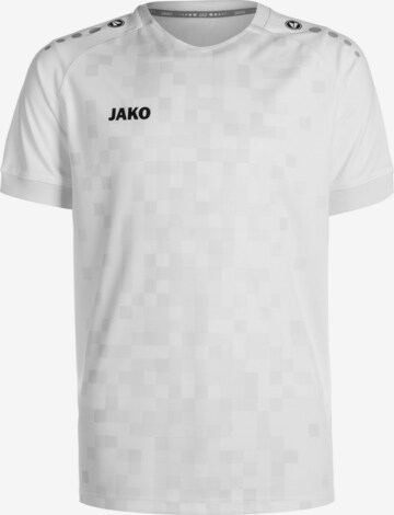 JAKO Performance Shirt 'Pixel' in White: front