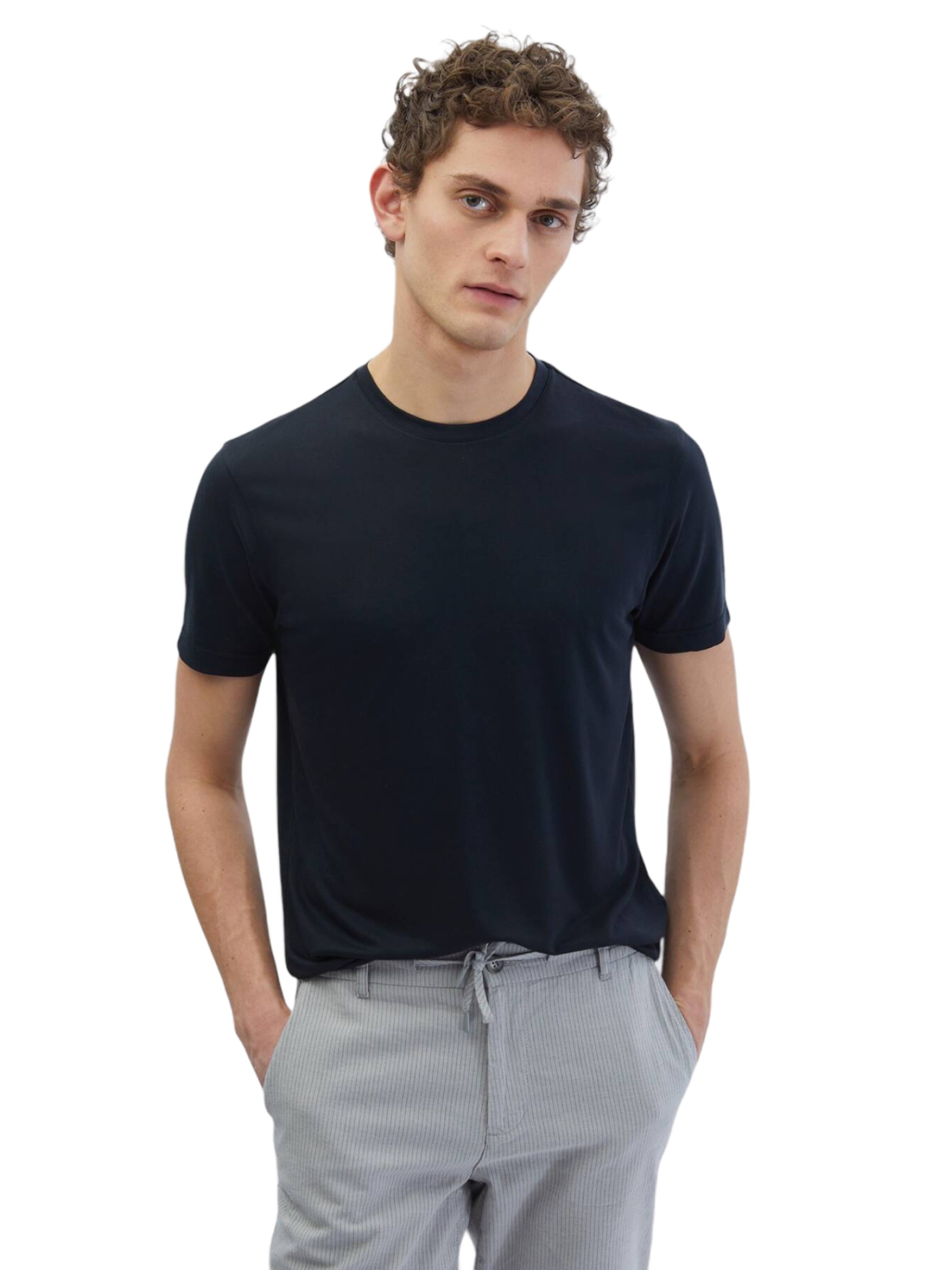 Ramsey Shirt in Black: front