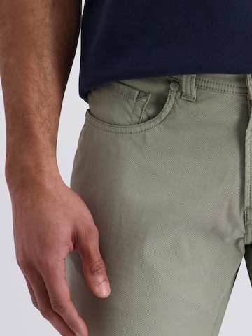 Effilé Pantalon chino 'Lyon' PIERRE CARDIN en vert