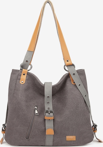 Kono Backpack in Grey: front