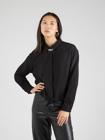 Lollys Laundry Blouse 'Tobago' in Zwart: voorkant