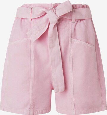 Pepe Jeans Pants in Pink: front