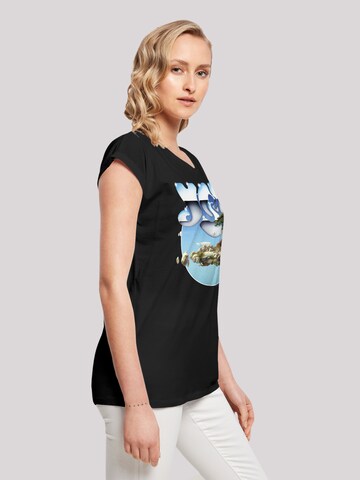 F4NT4STIC T-Shirt 'Yes Chrome Island' in Schwarz